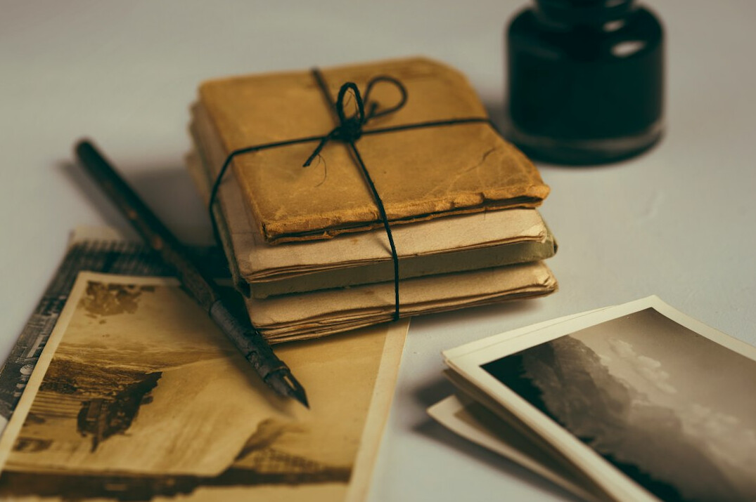 vintage letters and notes