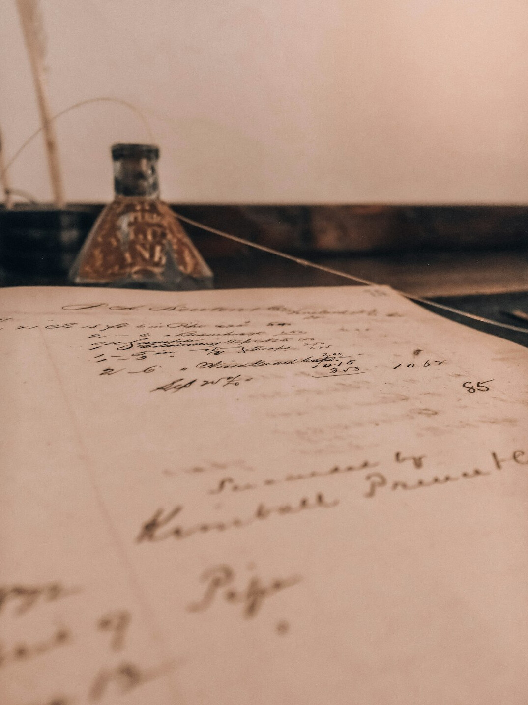 old documents in archive